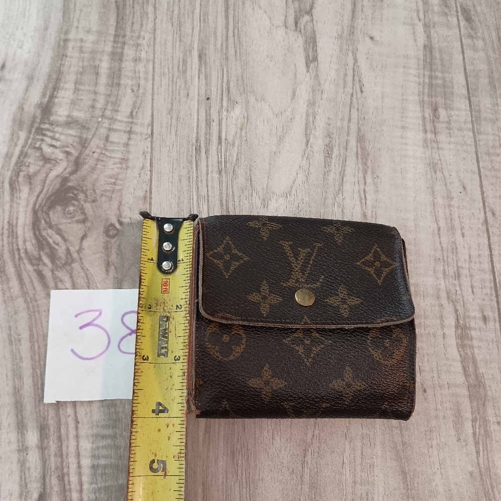 Authentic Louis Vuitton Monogram Portefeiulle Elise Trifold Wallet - Picture 9 of 9